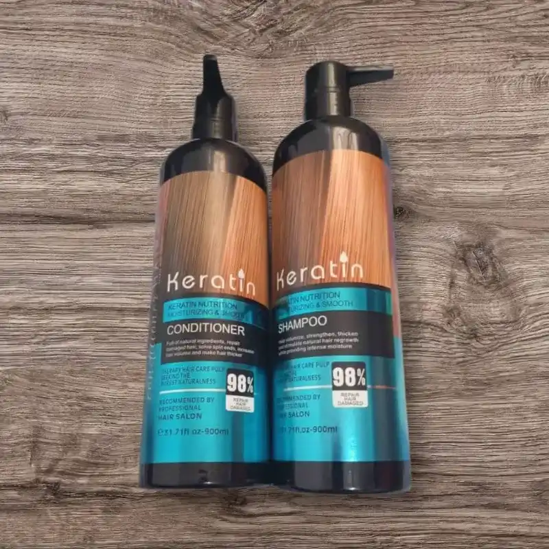 ✨ Shampoo y acondicionador Keratin