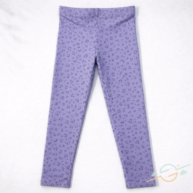 Legging morado estampado H&M