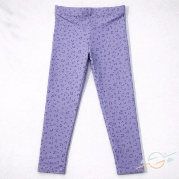 Legging morado estampado H&M