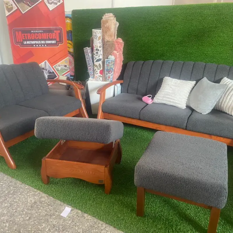 Juego de sala con todas sus piezas