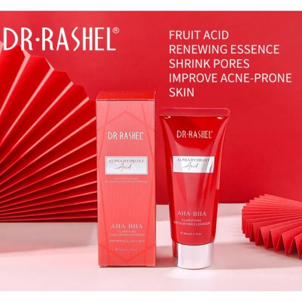 Limpiador Exfoliante Clarificante con AHA-BHA. Dr. Rashel