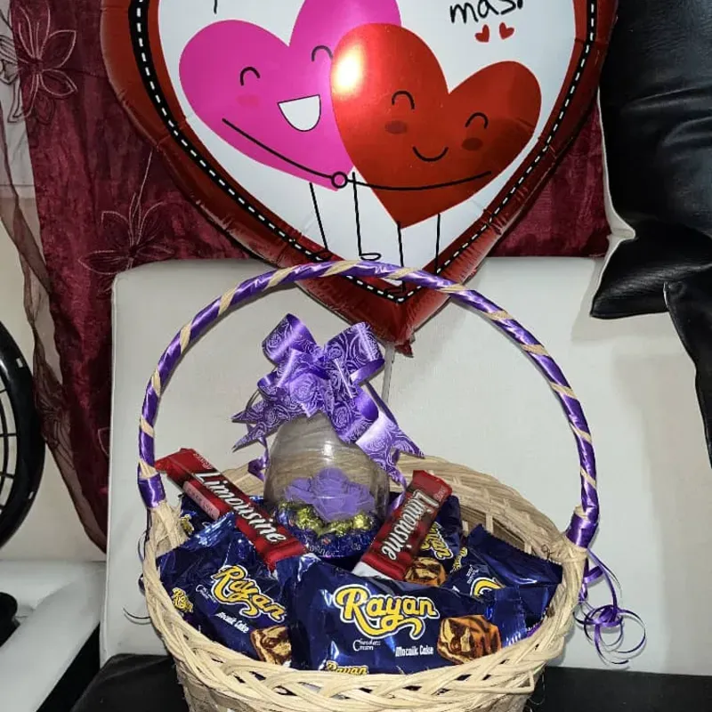 Cestas Grande Personalizada de confituras