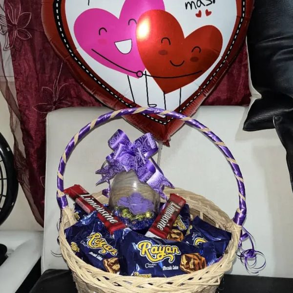 Cestas Grande Personalizada de confituras