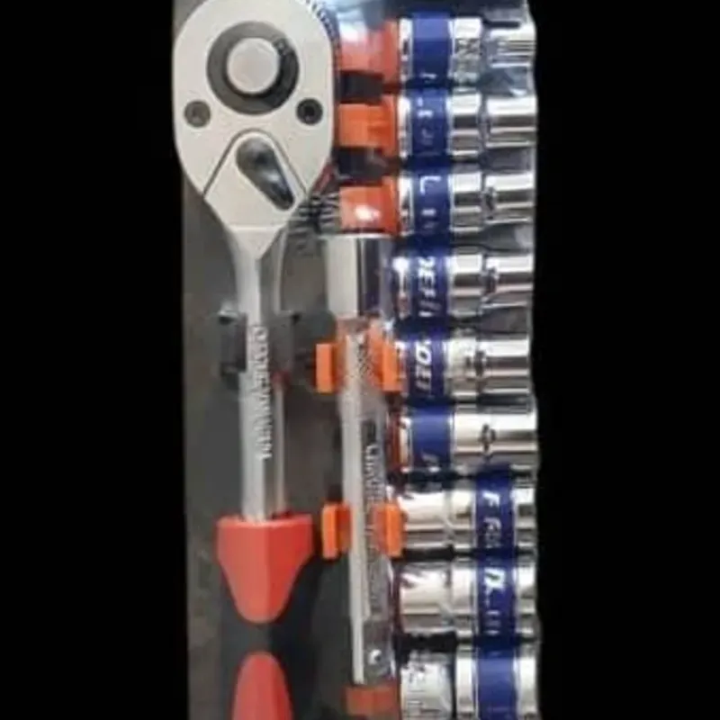 UEGO DE CUBOS   CR-V(CROME-VANADIUM)12PCS 1/2" DR SOCKET SET del 8mm a 24 mm