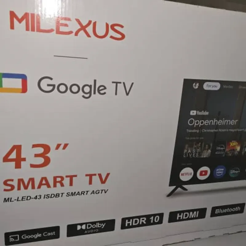  Tv Smart tv 43" 〽️ Milexus