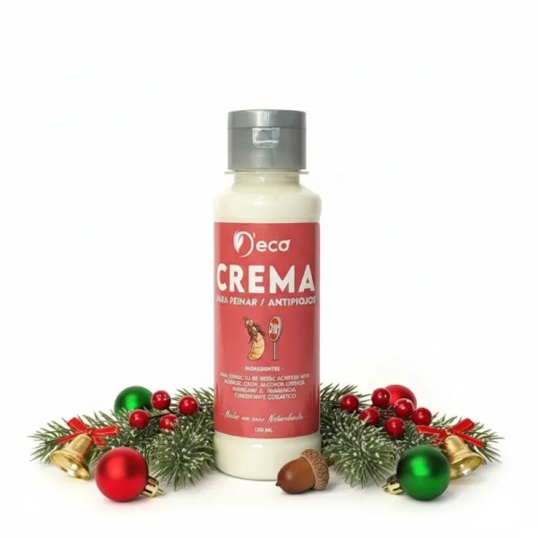Crema de peinar antipiojos