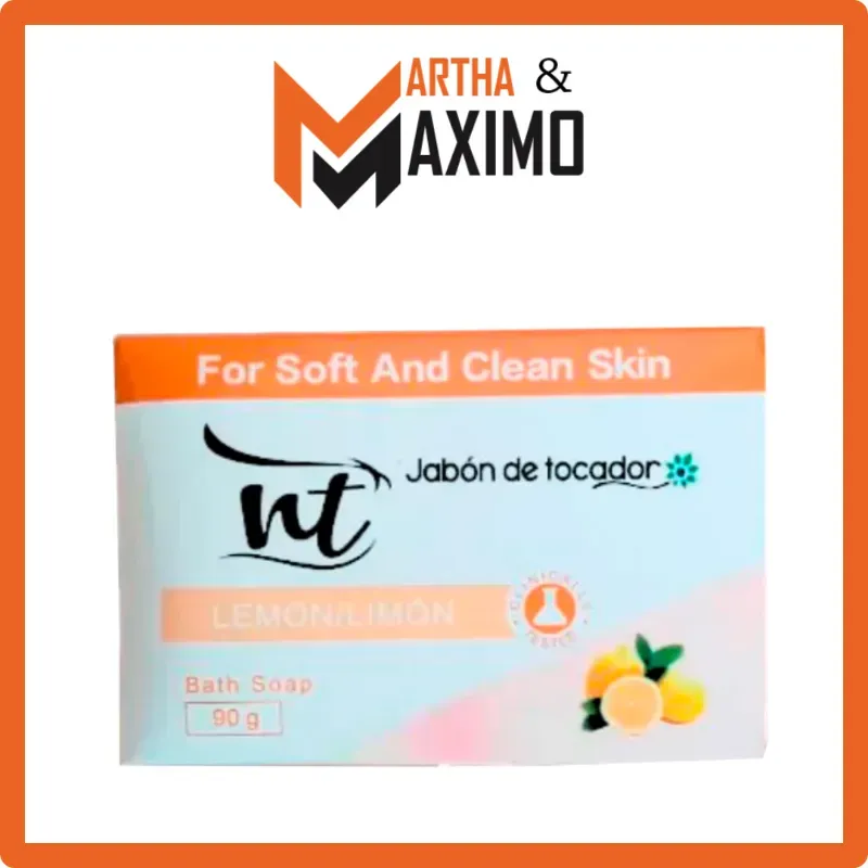 Jabón de tocador fragancia de limón