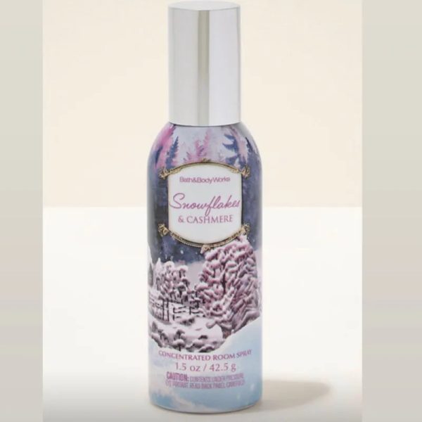 Room Spray Snowflakes & Cashmere BBW