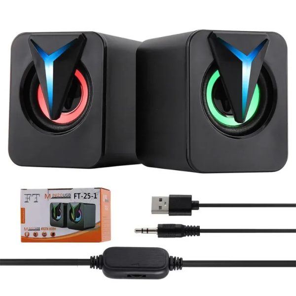BOCINA PARA PC RGB FT-25-1