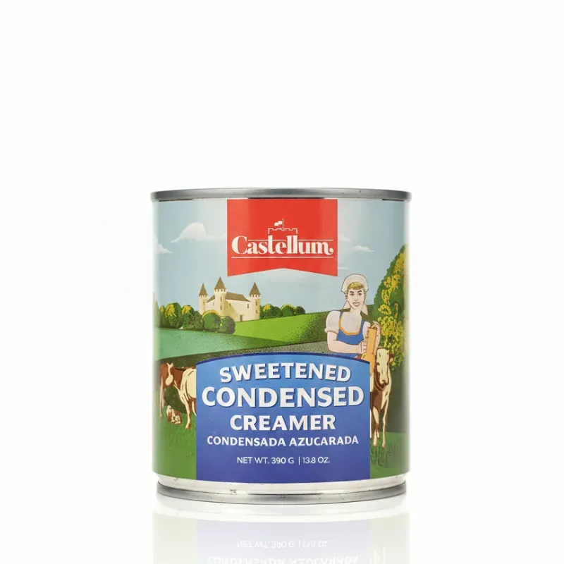 Lata de 390 gr de leche condensada