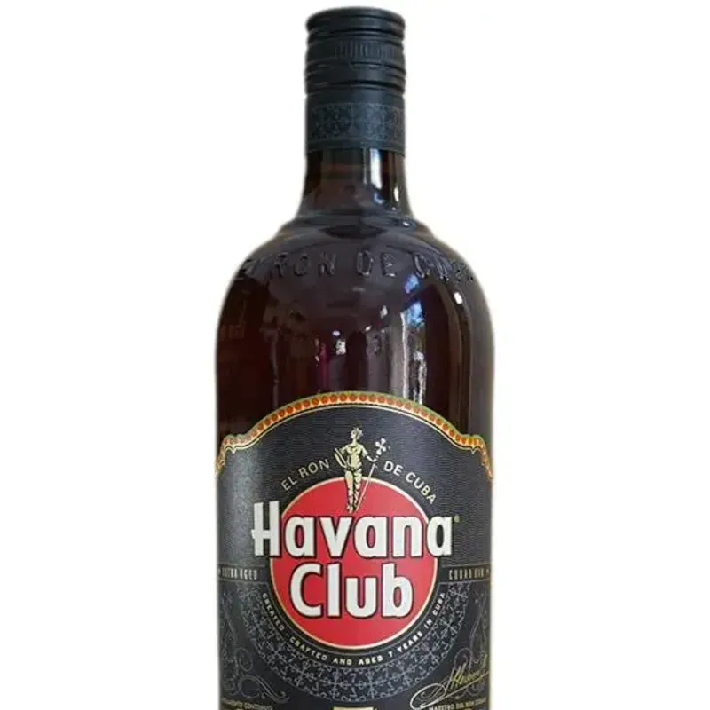 Ron Habana Club añejo 7 Años 1 Ltrs