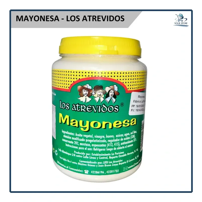 Mayonesa - Los Atrevidos (1.0Kg)