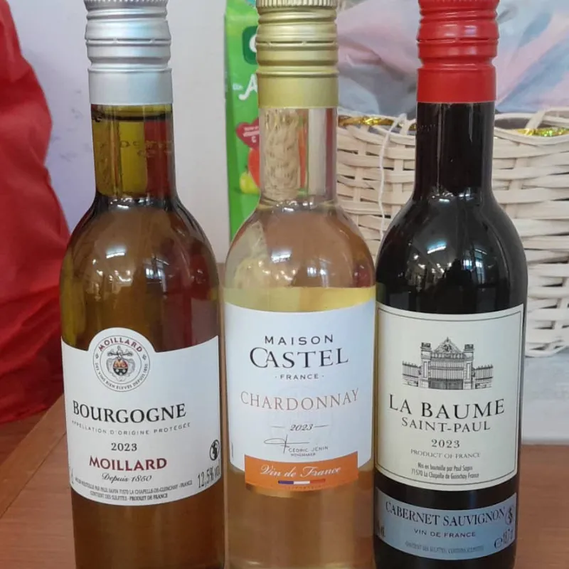 Botellitas de vino