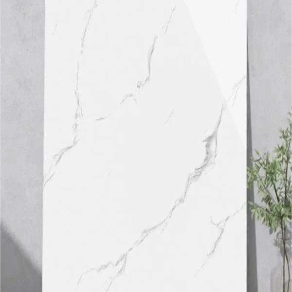 Azulejo de porcelanato vidriado pulido con brillo 40x80cm