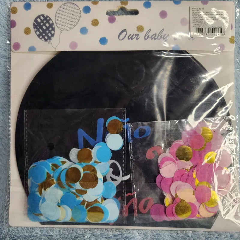 Globo Negro grande Revelación de sexo