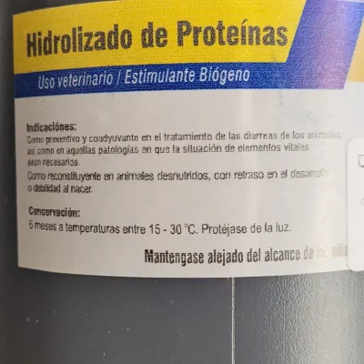 Hidrolizado de proteínas