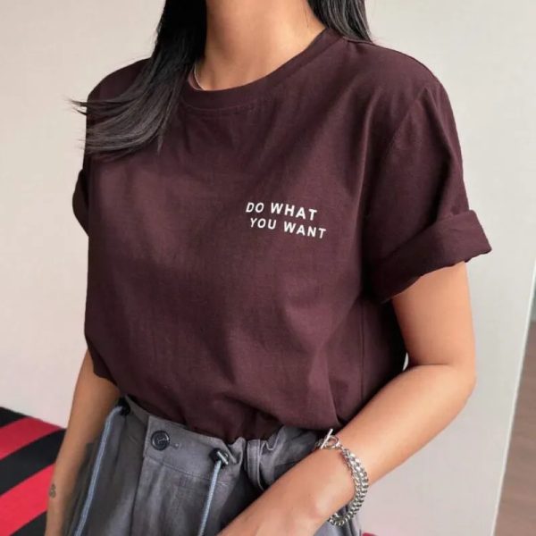 Top rojo vino ancho