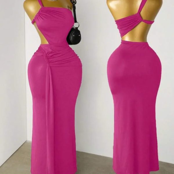 Vestido rosado