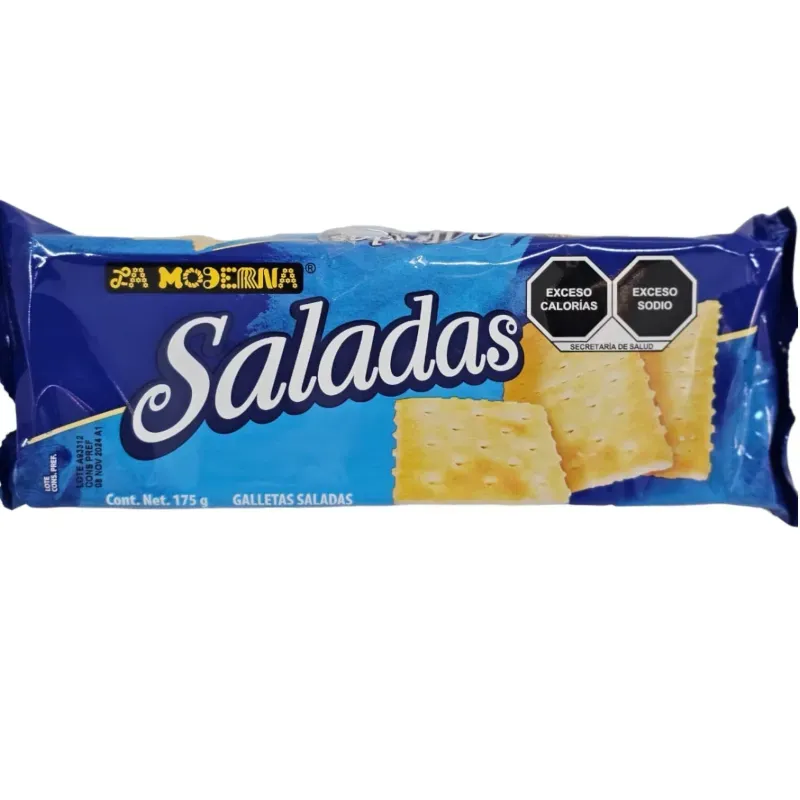 Galletas de Soda Original Modernas & Saladas - 175 gr *Nuevo Producto Importado