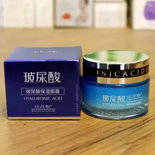 Crema facial de ácido hialurónico