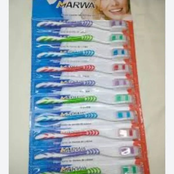 Cepillo Dental medio marca MARWA x unidad