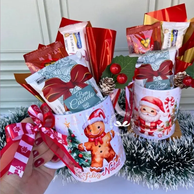 Momento de café y navidad