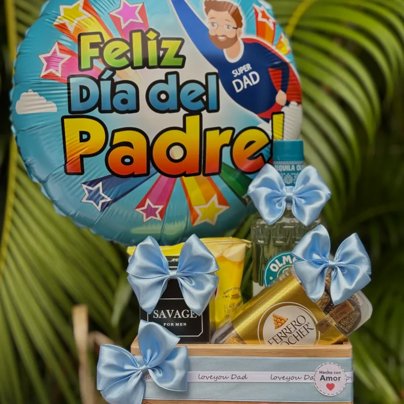 Caja de regalo con Botella de tequila