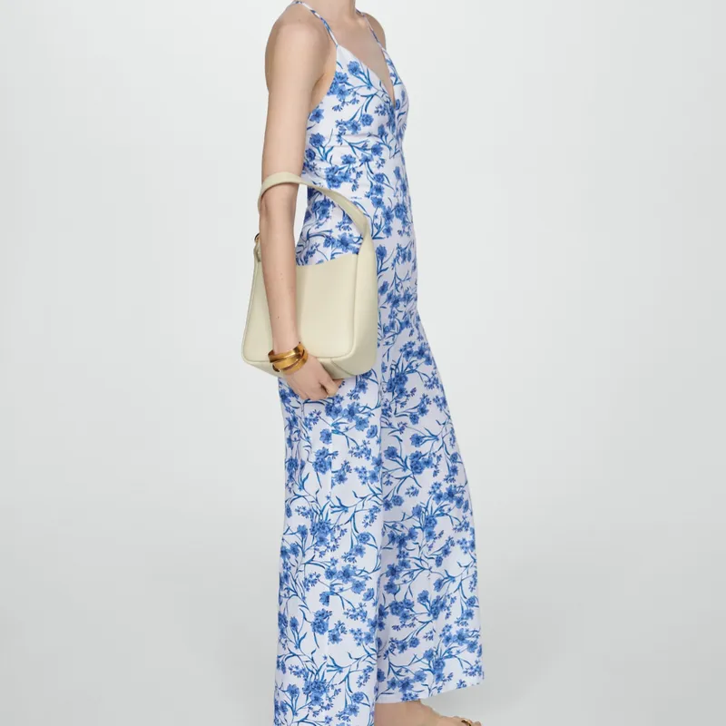 Mono Algodón Estampado Floral