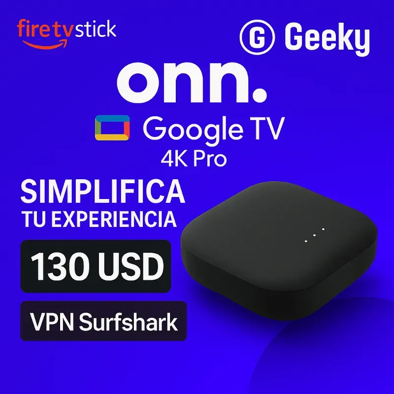  ONN 4K PRO – EL MEJOR STREAMING PARA CUBA 