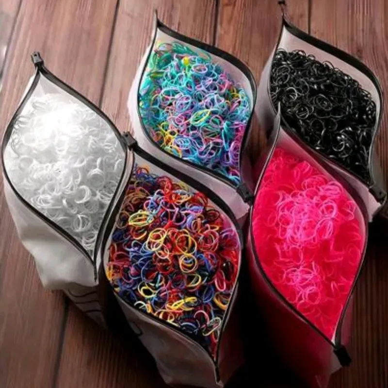 Ligas desechables de diferentes colores