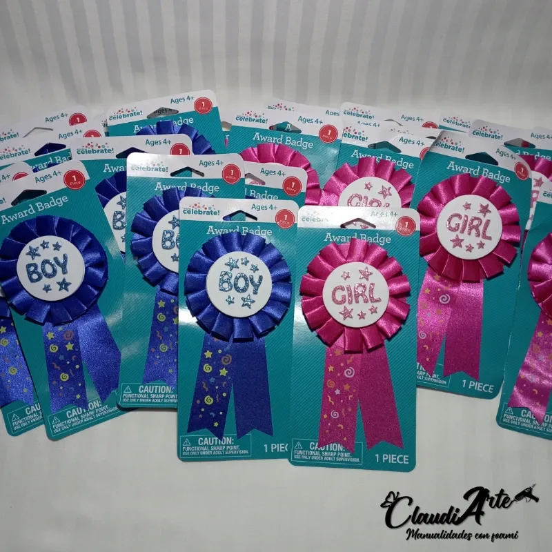 Pines para ropa (Revelación de sexo)