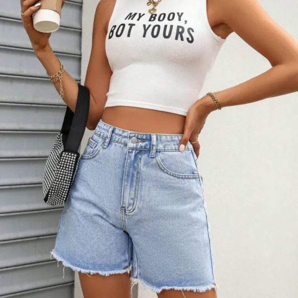 Short de mezclilla