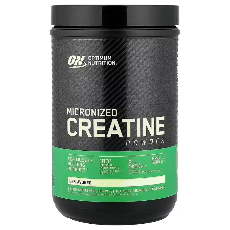 Creatina Optimum Nutrition® – 120 Servicios (Polvo)
