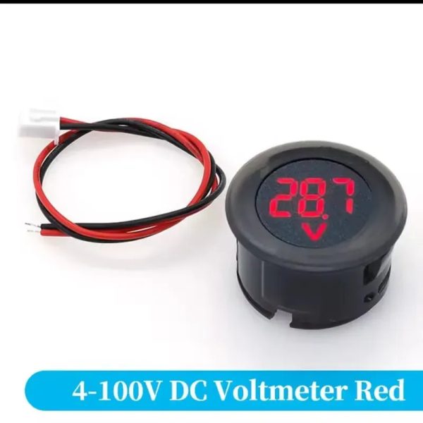 Voltimetro digital circular