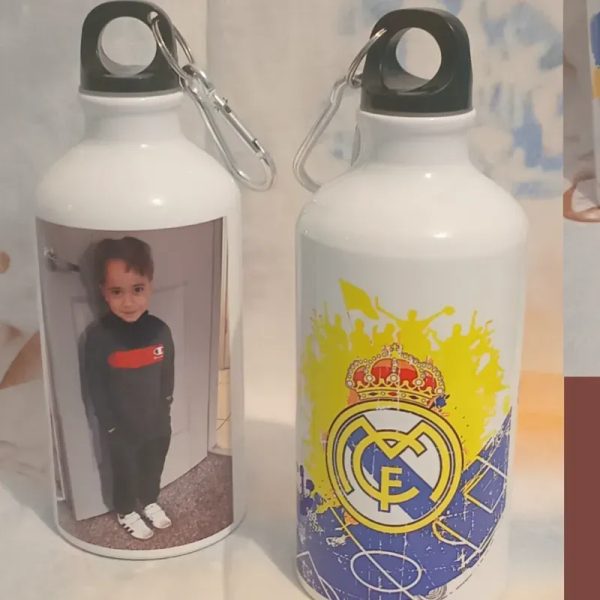 Botella metálica