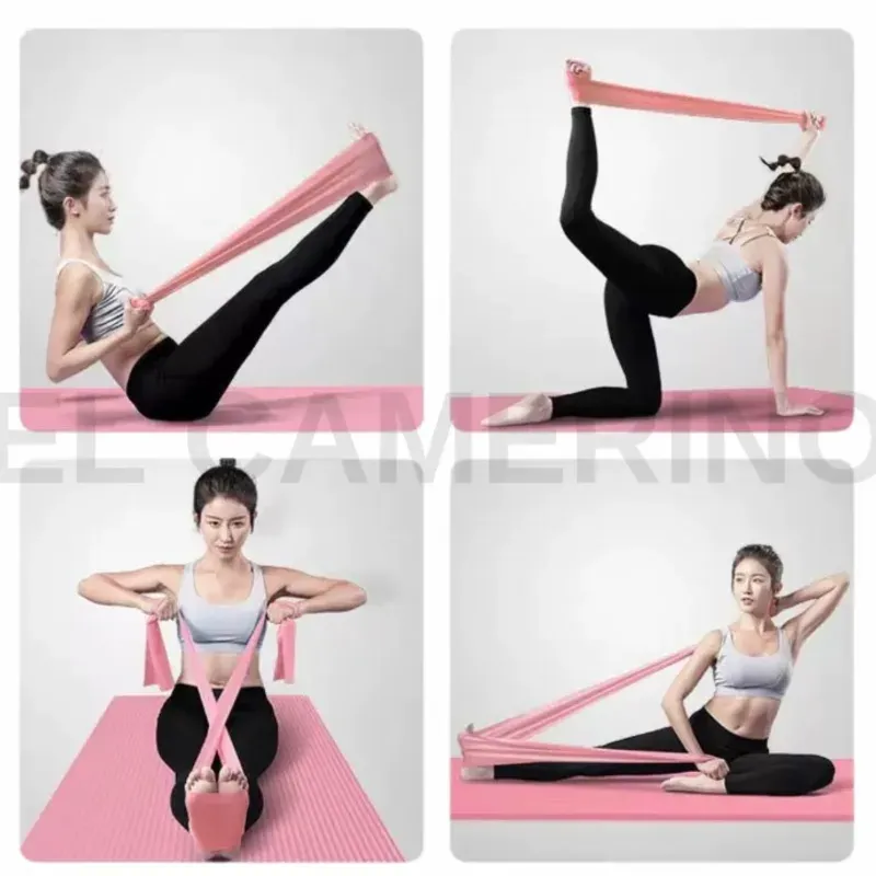 Banda de resistencia_Correa elástica/cuerda de yoga