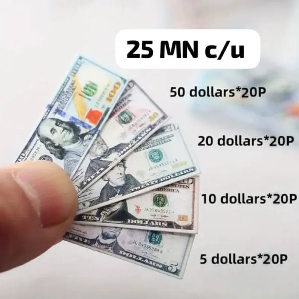 Billetes de decoración