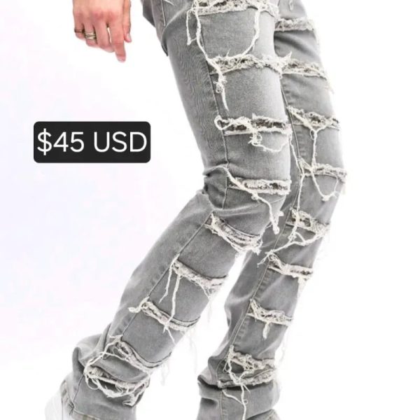 Jean roto talla s