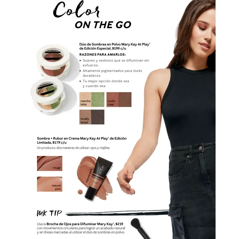 Sombras y Rubor, Delineadores y lápices