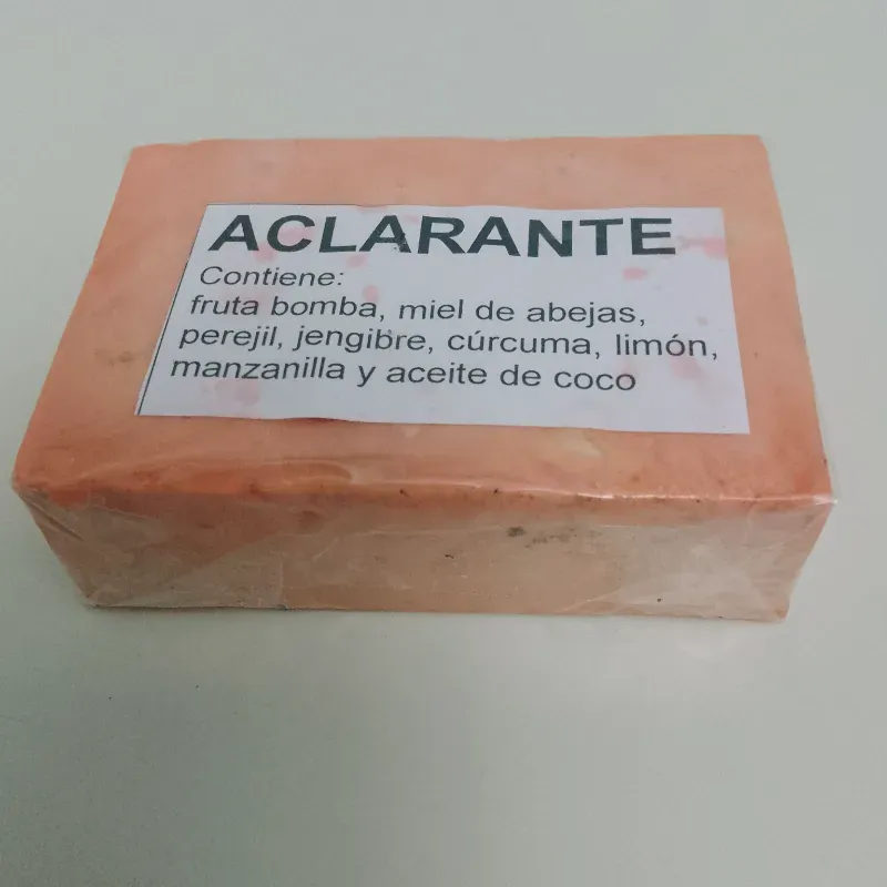 Jabón aclara-manchas