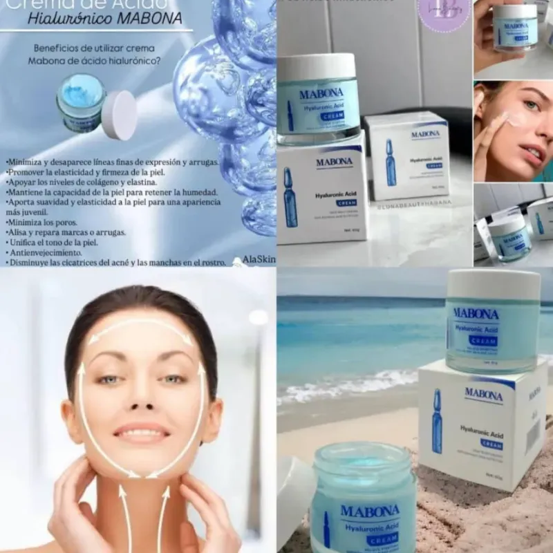 Crema Facial de Ácido Hialurónico