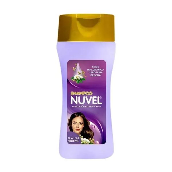 SHAMPOO NUVEL ACUDO HIALURÓNICO Y PROTEÍNA DE SEDA