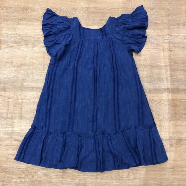 Vestido Mango color azul oscuro