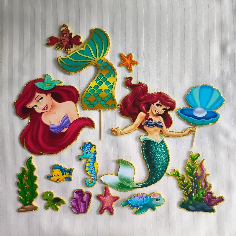 Cake topper (Sirenita Ariel)