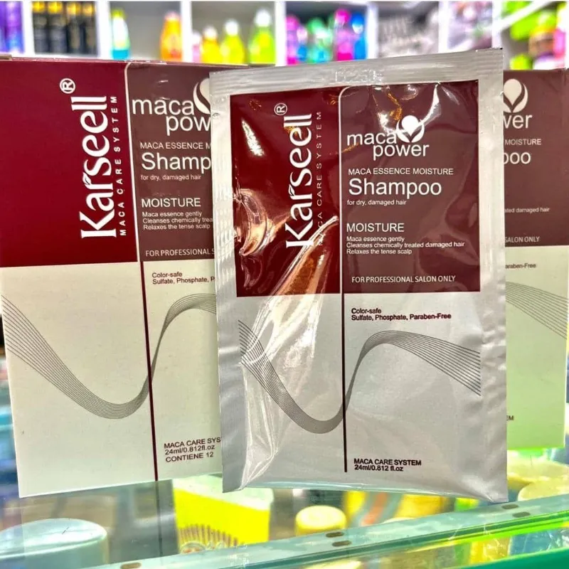 Sobres de champú hidratante 24ml de Karseell