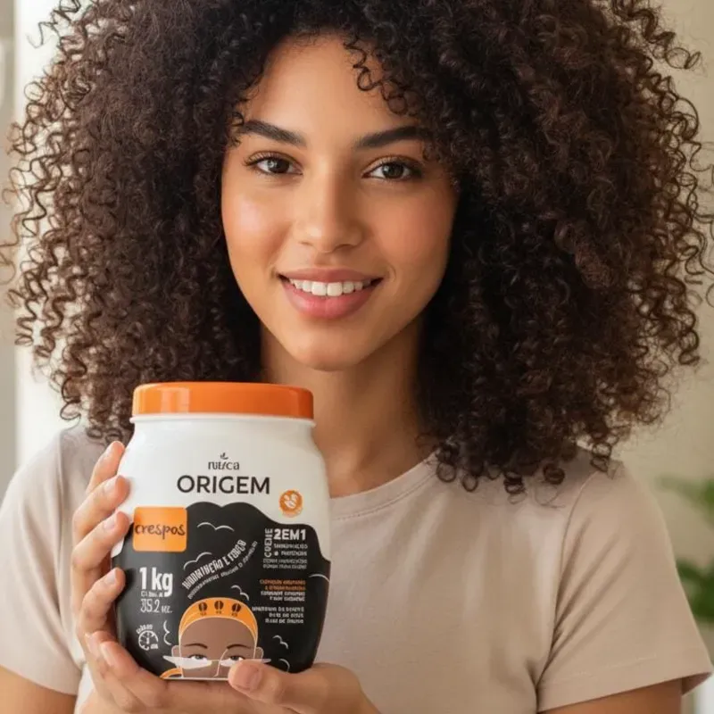 Crema de peinar Origem Crespos 2 en 1 (hidratación y nutrición)1kg