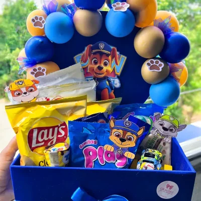 Caja decoración paw patrol