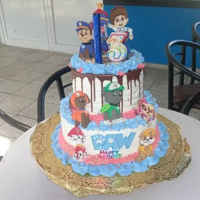 Cake temática Paw Patrol 