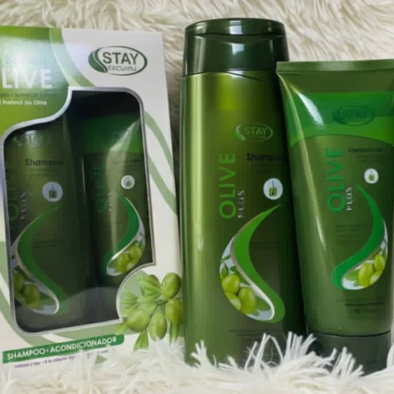 SET DE SHAMPOO+ACONDICIONADOR DE OLIVA 