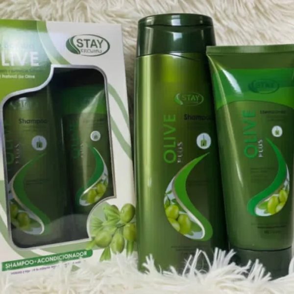 SET DE SHAMPOO+ACONDICIONADOR DE OLIVA 